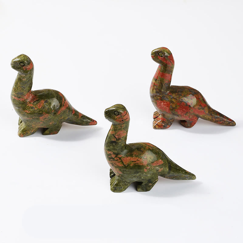 2.5 Inch Kristallen Dinosaurus Thuisdecoratie Edelsteen Decor