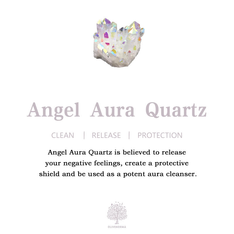 Angel Aura Kwarts Kristal Sticks Edelsteen Decor