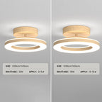 Ronde plafondlamp LED acryl voor gang en entree