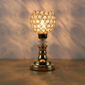 Europese luxe kristallen bol 1-lamps kunst tafellamp