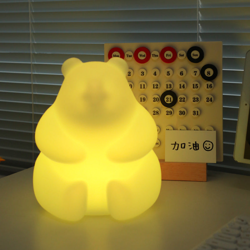 Contemporary Creative Bear PE LED Tafel Lamp voor de Woonkamer