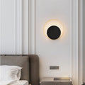 Moderner Minimalistischer Eisen-Kreis-Ring 1-Licht Wandleuchten Lamp voor Slaapkamer