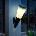 Truro Solar Wandlamp Antraciet - Energiezuinige Solar Buiten Wandlamp