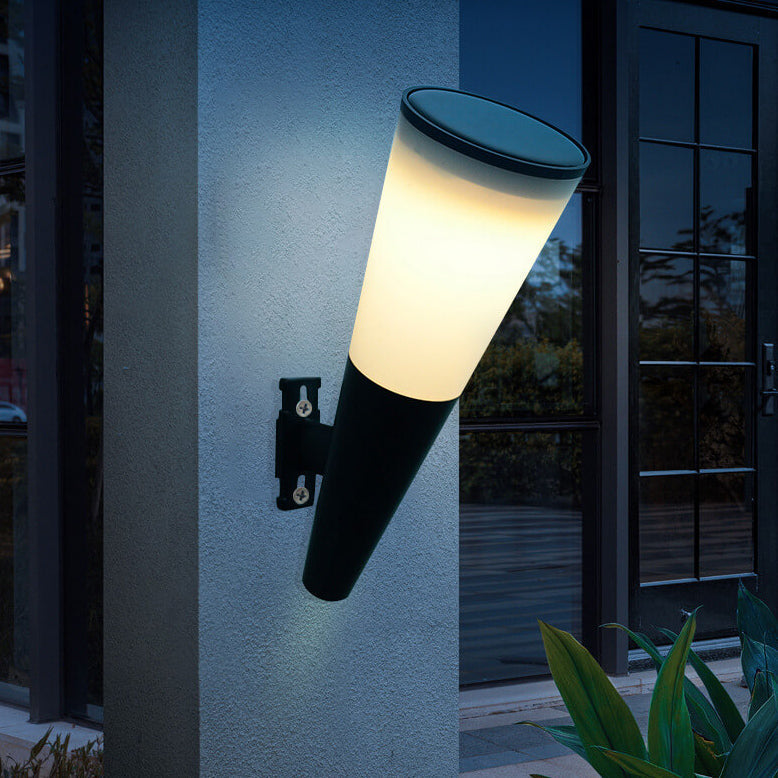 Truro Solar Wandlamp Antraciet - Energiezuinige Solar Buiten Wandlamp