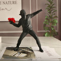 Banksy Bloem Rioter Ornament