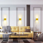 Moderne vierkante wandlamp
