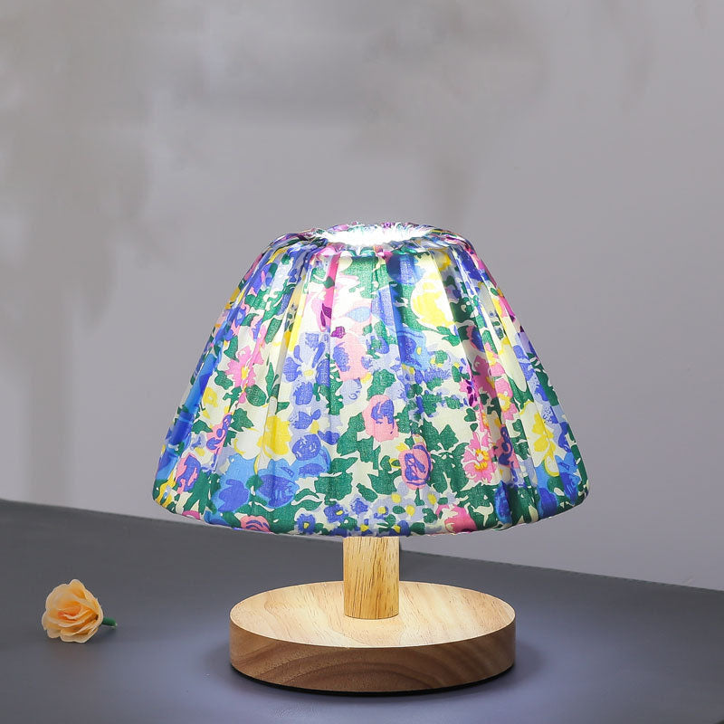 Modern minimalistische creatieve ijzeren bloemenvorm 1-lamp tafellamp