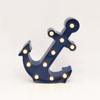Scandinavisch moderne boot anker ABS batterij LED wandlamp