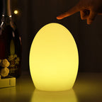 RGB ABS eivormige LED decoratieve tafellamp