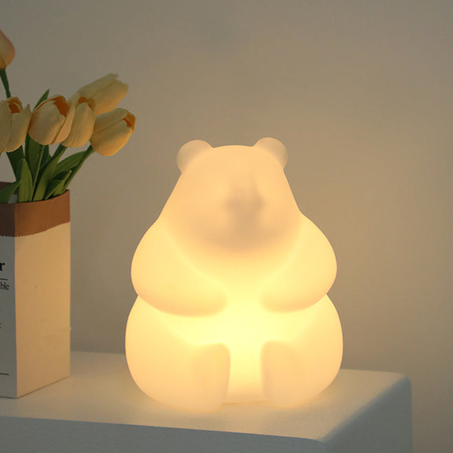 Contemporary Creative Bear PE LED Tafel Lamp voor de Woonkamer