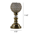 Europese luxe kristallen bol 1-lamps kunst tafellamp