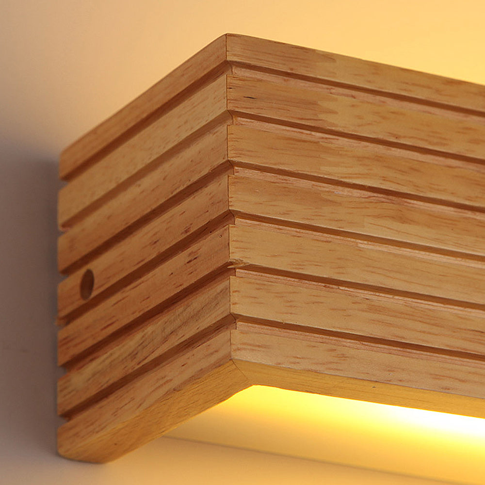 Avosian | Houten Wandlampen voor Badkamerspiegels – Stijlvolle Functionele Verlichting voor Hu decoration & Make-up Verlichting