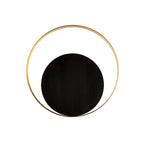 Moderner Minimalistischer Eisen-Kreis-Ring 1-Licht Wandleuchten Lamp voor Slaapkamer