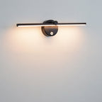 Nordic Minimalist Aluminium Lange Bar Schakel LED Spiegel Wandlamp | Avosian