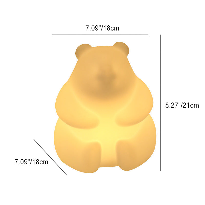 Contemporary Creative Bear PE LED Tafel Lamp voor de Woonkamer