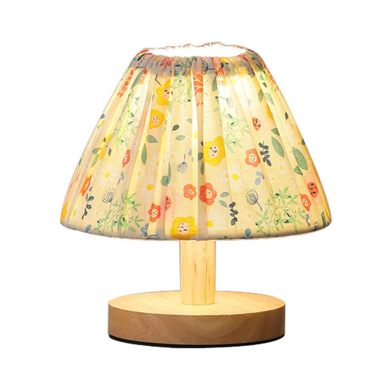 Modern minimalistische creatieve ijzeren bloemenvorm 1-lamp tafellamp