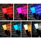 Truro Solar Wandlamp Antraciet - Energiezuinige Solar Buiten Wandlamp