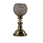 Europese luxe kristallen bol 1-lamps kunst tafellamp