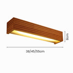 Houten wandlampen voor badkamerspiegels - Stijlvolle functionele verlichting voor wooninrichting & make-upverlichting