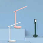 Moderne dubbel-vouwbare oogverzorging draadloze oplaadbare LED bureau lamp