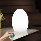 RGB ABS eivormige LED decoratieve tafellamp