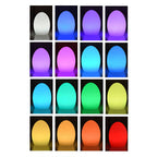 RGB ABS eivormige LED decoratieve tafellamp