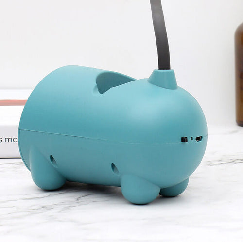 Cartoon Kreativ Konijnen LED Touch USB Penhouder Bureaulamp