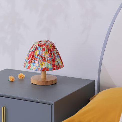 Modern minimalistische creatieve ijzeren bloemenvorm 1-lamp tafellamp