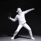 Banksy Bloem Rioter Ornament