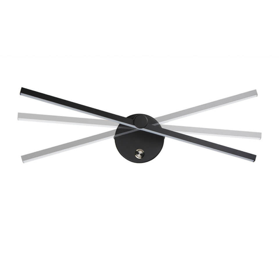 Nordic Minimalist Aluminium Lange Bar Schakel LED Spiegel Wandlamp | Avosian