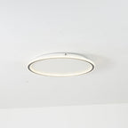 LunaNova - Moderne LED plafondlamp met metaal/acryl voor woon- en slaapkamer, Avosianack/witte design
