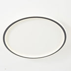 LunaNova - Moderne LED plafondlamp met metaal/acryl voor woon- en slaapkamer, Avosianack/witte design