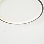 LunaNova - Moderne LED plafondlamp met metaal/acryl voor woon- en slaapkamer, Avosianack/witte design