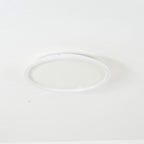 LunaNova - Moderne LED plafondlamp met metaal/acryl voor woon- en slaapkamer, Avosianack/witte design