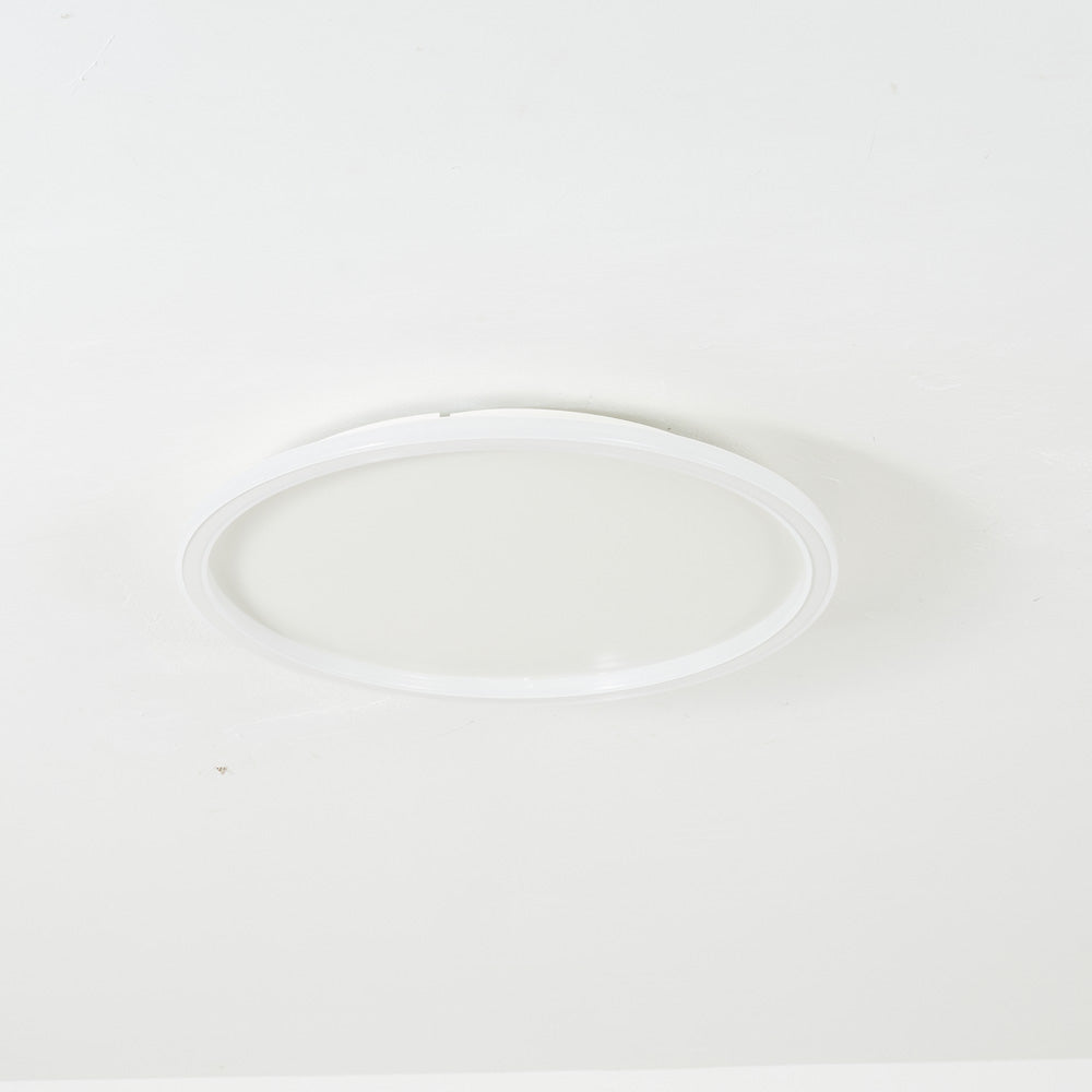 LunaNova - Moderne LED plafondlamp met metaal/acryl voor woon- en slaapkamer, Avosianack/witte design