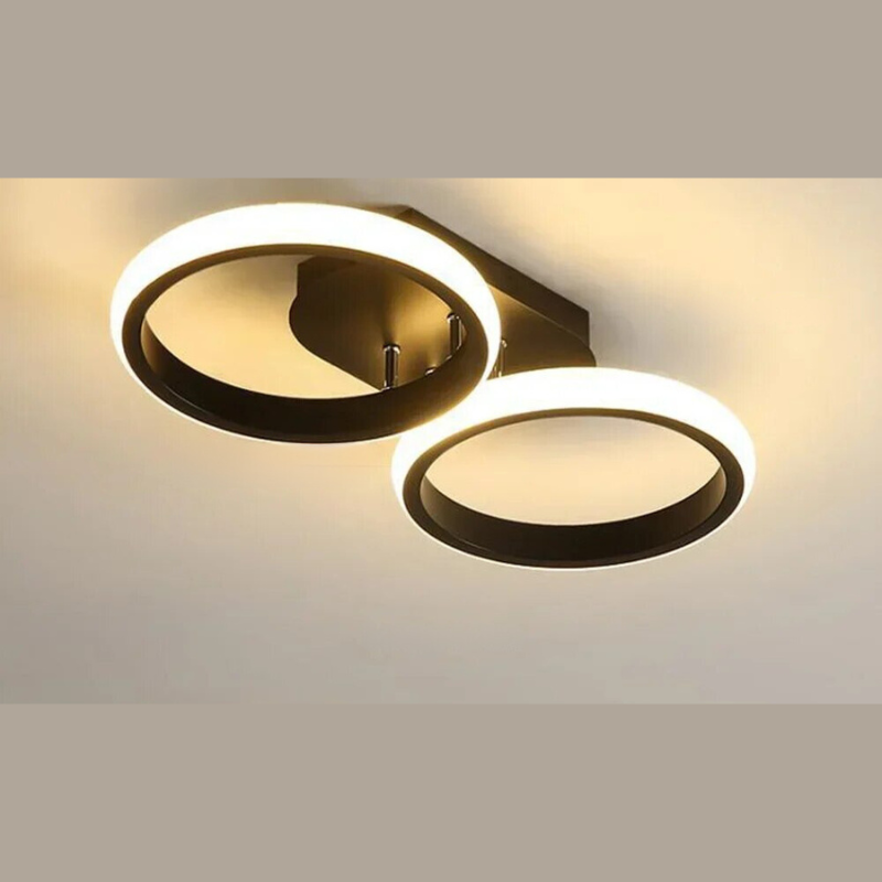 Moderner LED Ring Chandelier – Minimalistische Plafondlamp voor woonkamer en eetruimte