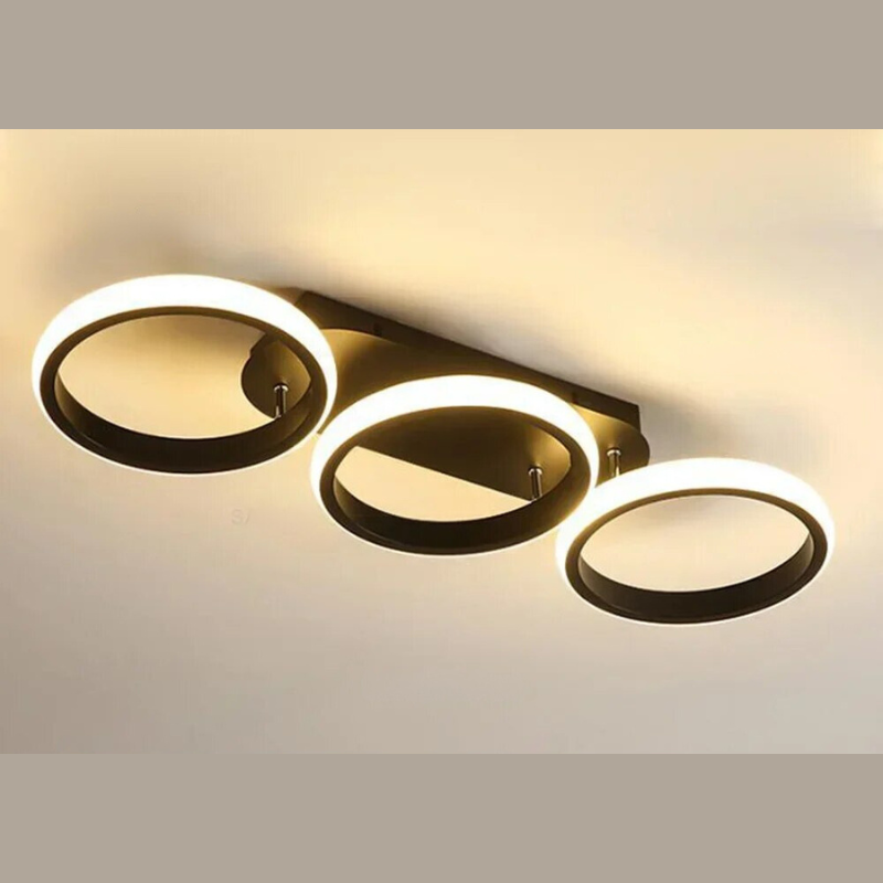 Moderner LED Ring Chandelier – Minimalistische Plafondlamp voor woonkamer en eetruimte