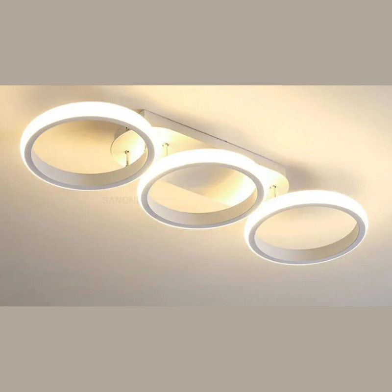 Moderner LED Ring Chandelier – Minimalistische Plafondlamp voor woonkamer en eetruimte