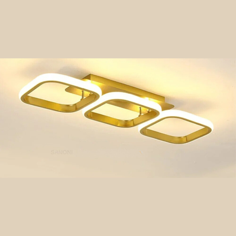 Moderner LED Ring Chandelier – Minimalistische Plafondlamp voor woonkamer en eetruimte