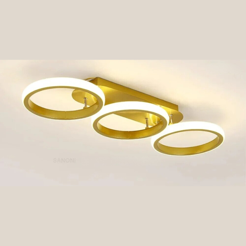 Moderner LED Ring Chandelier – Minimalistische Plafondlamp voor woonkamer en eetruimte