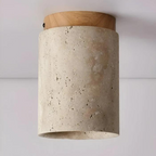 Trendy ronde Japanse stijl plafondlamp - ZenLight