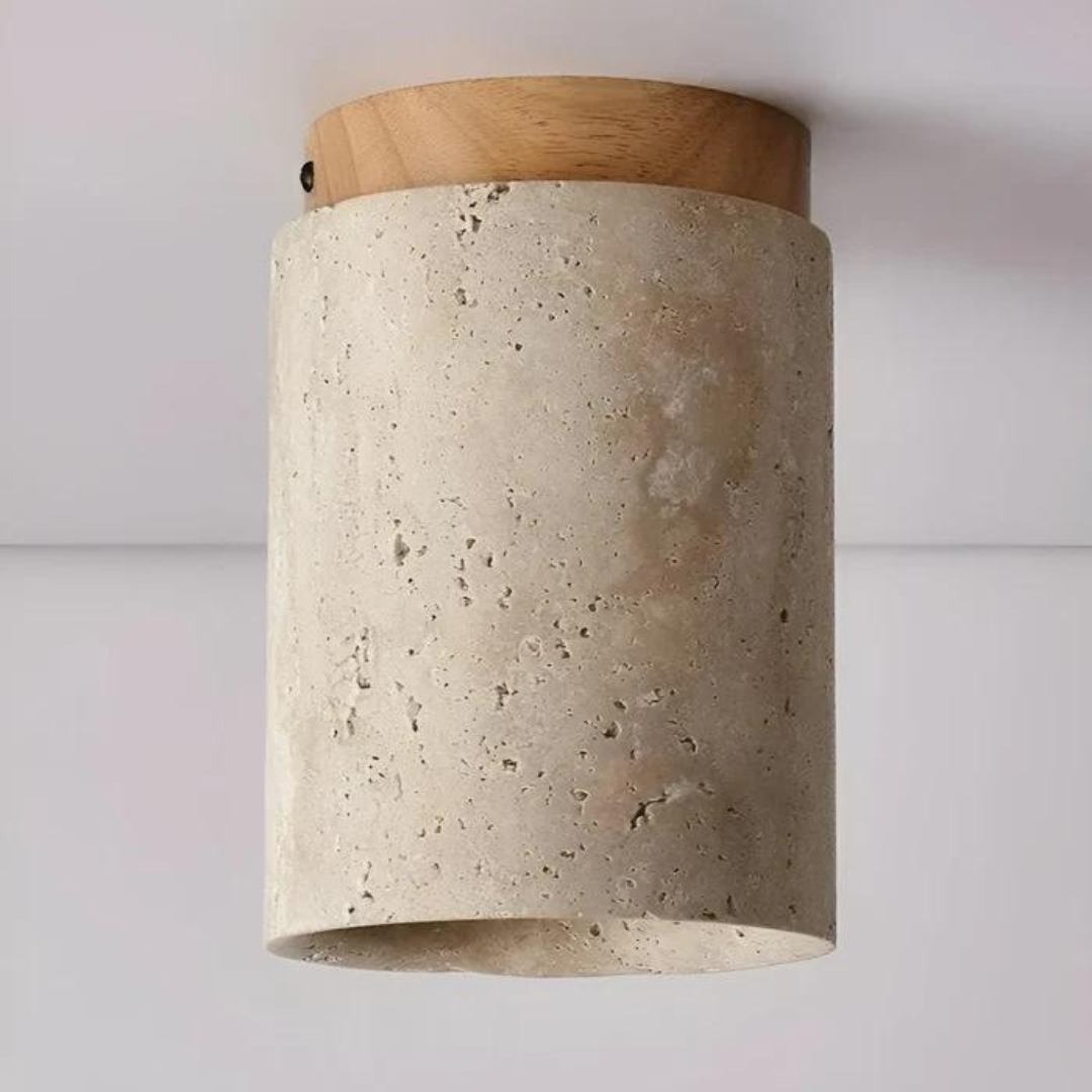 Trendy ronde Japanse stijl plafondlamp - ZenLight
