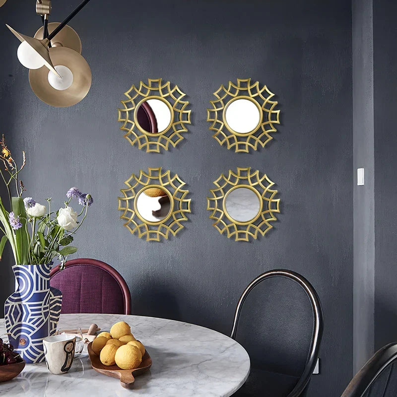 Avosian | Luxe Ongelijke Spiegel Wanddecoratie voor Moderne Decoratie