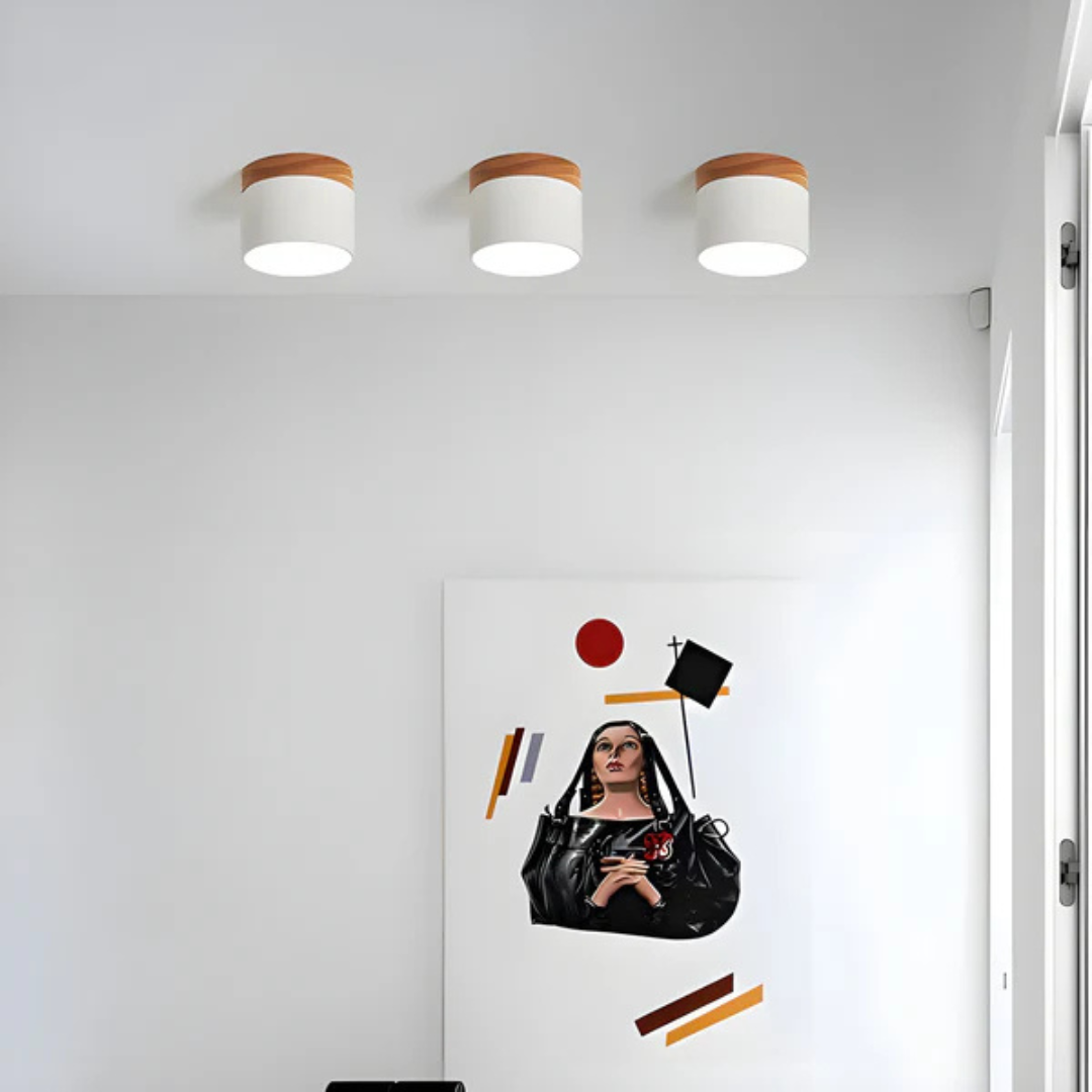 Vintage LED plafondlamp