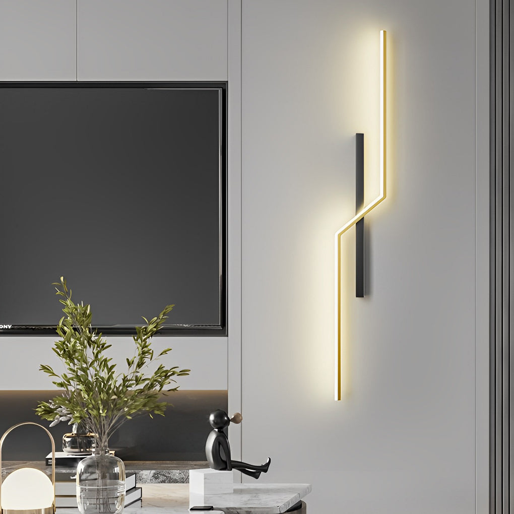 Lines Kreativ LED Modern Minimalistische Wandlamp Decoratieve Wandverlichting Verlichting