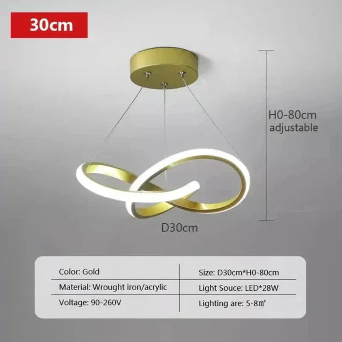 WaveGlow Plafondlamp – Stylishe LED Plafondverlichting Avosian
