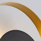 Moderner Minimalistischer Eisen-Kreis-Ring 1-Licht Wandleuchten Lamp voor Slaapkamer