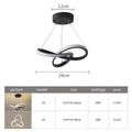 Moderne LED plafonnière - WaveGlow