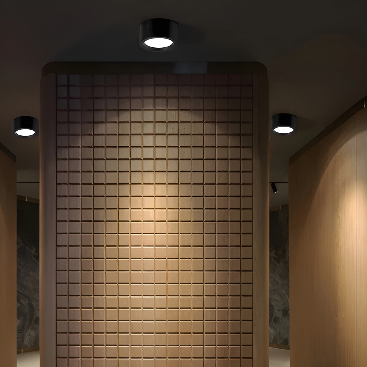 Moderne LED ceiling light - round shape & warm LED light | Cozy lighting for any room