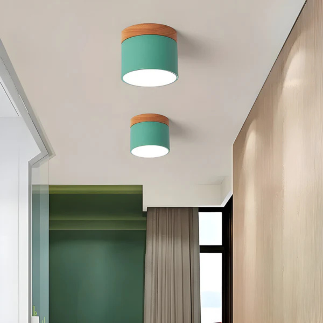 Vintage LED plafondlamp